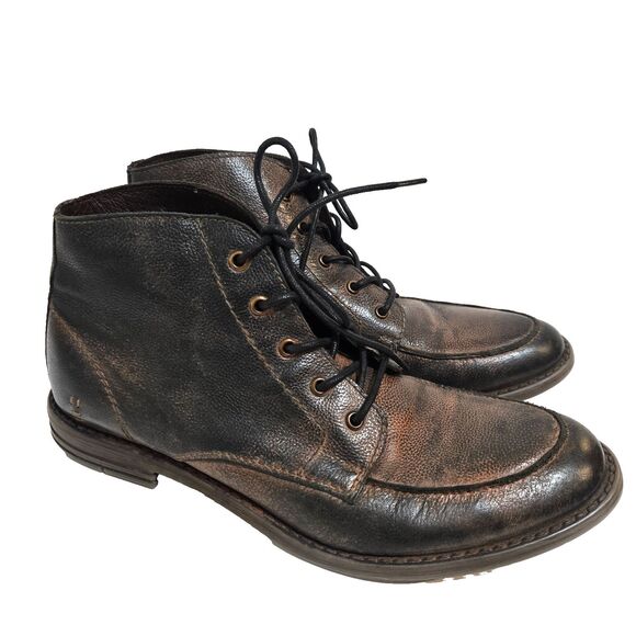 Roan Other - Roan By Bed Stu Mens 11/44 Cass Chukka Boots Distress Leather Lace Up Engineer